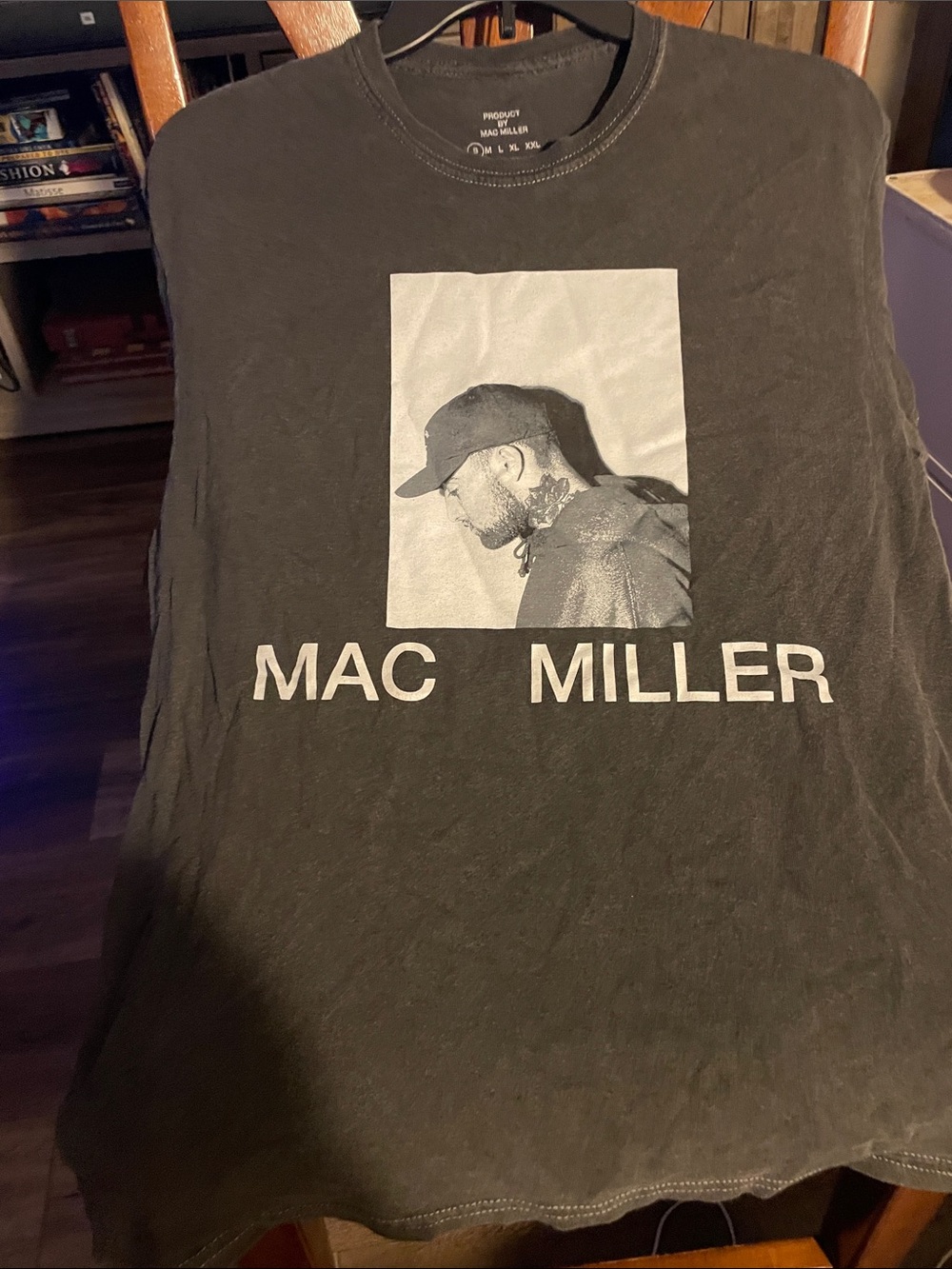 Mac Miller Black Graphic Short Sleeve Tee
